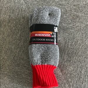 Vintage Winchester Outdoor Socks- New - Size 10-15- 2 pair value pack